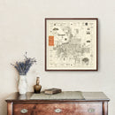 Vintage Map of Montgomery, Alabama 1899