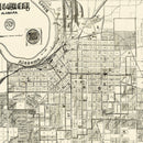 Vintage Map of Montgomery, Alabama 1899