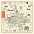 Vintage Map of Montgomery, Alabama 1899