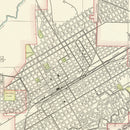 Vintage Map of Birmingham, Alabama 1895