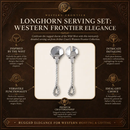 Longhorn Serving Set by Arthur Court Designs