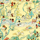 Vintage Map of Alabama 1935