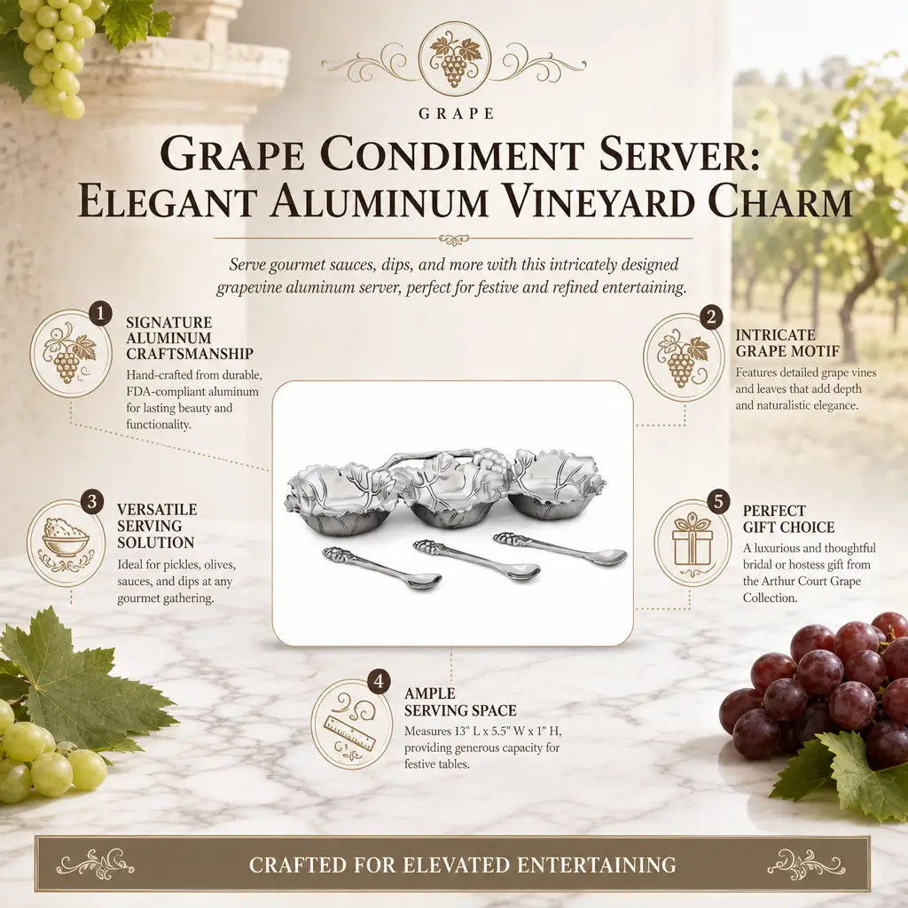 Grape Condiment Server, photo 9 of 9