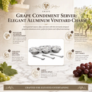 Grape Condiment Server by Arthur Court Designs