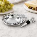 Grape Wine Coaster and Stopper Set by Arthur Court Designs