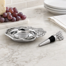 Grape Wine Coaster and Stopper Set by Arthur Court Designs