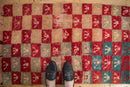 2.5x4 Vintage Distressed Tulu Rug