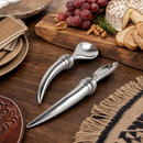 Longhorn Serving Set by Arthur Court Designs