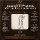 Longhorn Serving Set by Arthur Court Designs