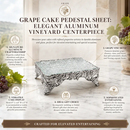 Grape Cake Pedestal Sheet by Arthur Court Designs