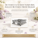 Butterfly Luncheon Napkin Box by Arthur Court Designs