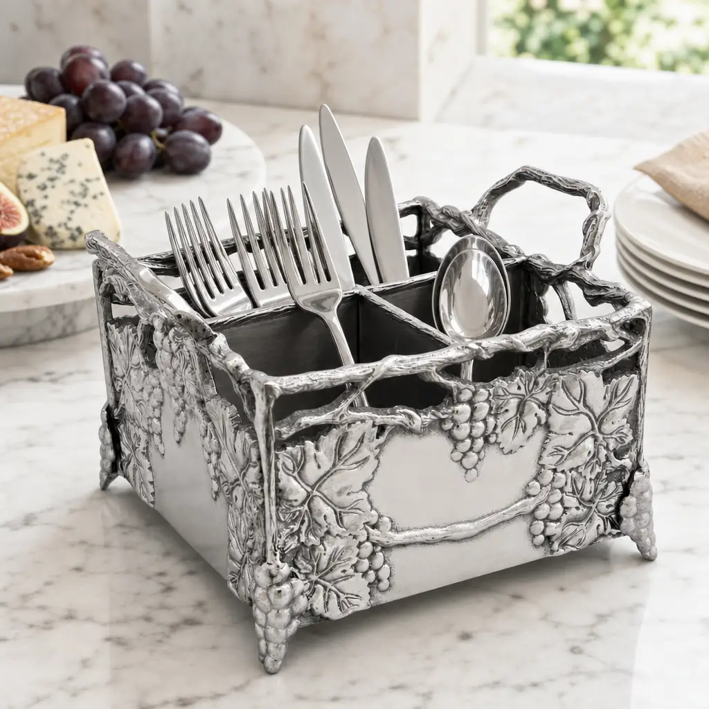 Grapevine Flatware Caddy, photo 5 of 10