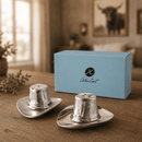 Cowboy Hat Salt and Pepper Set by Arthur Court Designs