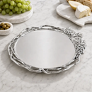 Grape Open Vine Round Tray Large by Arthur Court Designs