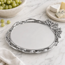 Grape Open Vine Round Tray Large by Arthur Court Designs
