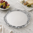 Grape Open Vine Round Tray Large by Arthur Court Designs