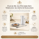Fleur-De-Lis Pitcher Set by Arthur Court Designs