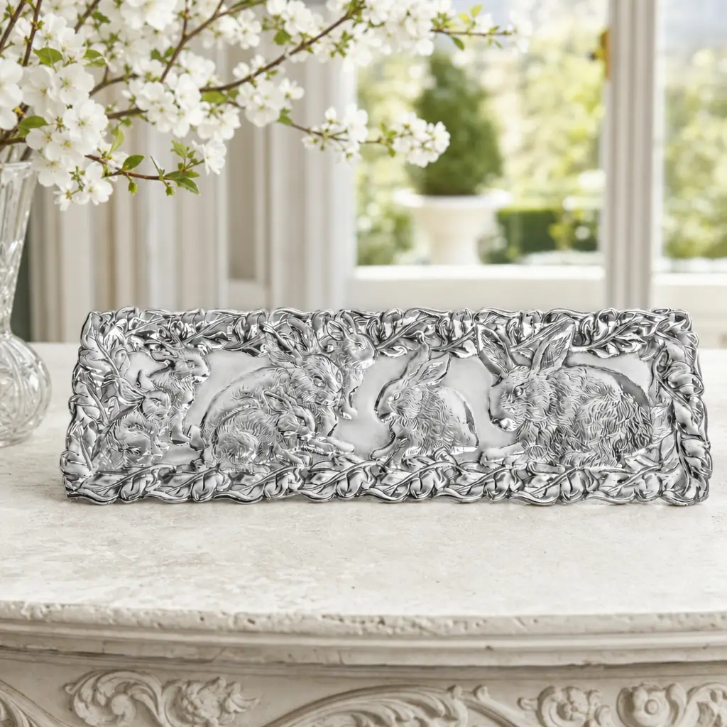Bunny Oblong Tray, photo 2 of 8