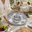 Bunny Chip and Dip by Arthur Court Designs