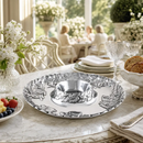 Bunny Chip and Dip by Arthur Court Designs
