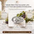 Grape Open Vine Salad Set 3-Pc by Arthur Court Designs