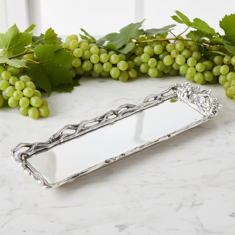 Grape Open Vine Oblong Tray, photo 9 of 12