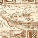 Vintage Map of Palo Alto, California 1940