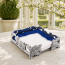 Bunny Luncheon Napkin Box by Arthur Court Designs