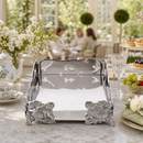 Bunny Luncheon Napkin Box by Arthur Court Designs