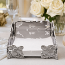 Bunny Luncheon Napkin Box by Arthur Court Designs