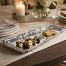 Fleur-De-Lis Oblong Tray by Arthur Court Designs