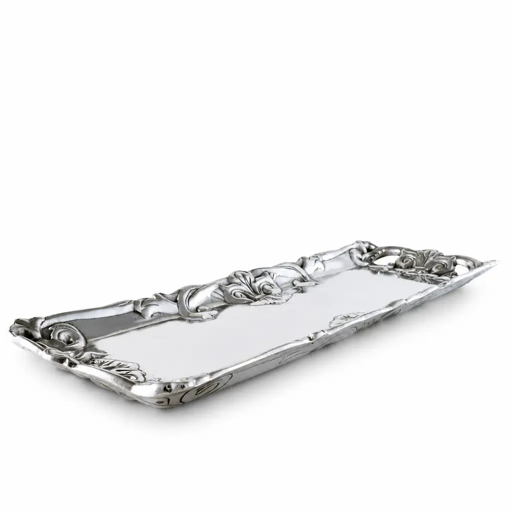 Fleur-De-Lis Oblong Tray, photo 8 of 12
