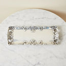 Fleur-De-Lis Oblong Tray by Arthur Court Designs