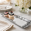 Fleur-De-Lis Oblong Tray by Arthur Court Designs