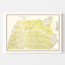 Vintage Map of Beverly Hills, California 1940