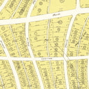 Vintage Map of Beverly Hills, California 1940