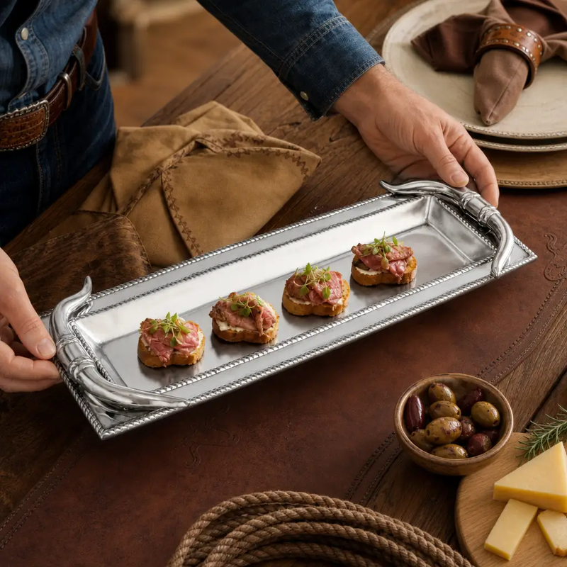 Longhorn Oblong Tray, photo 4 of 15