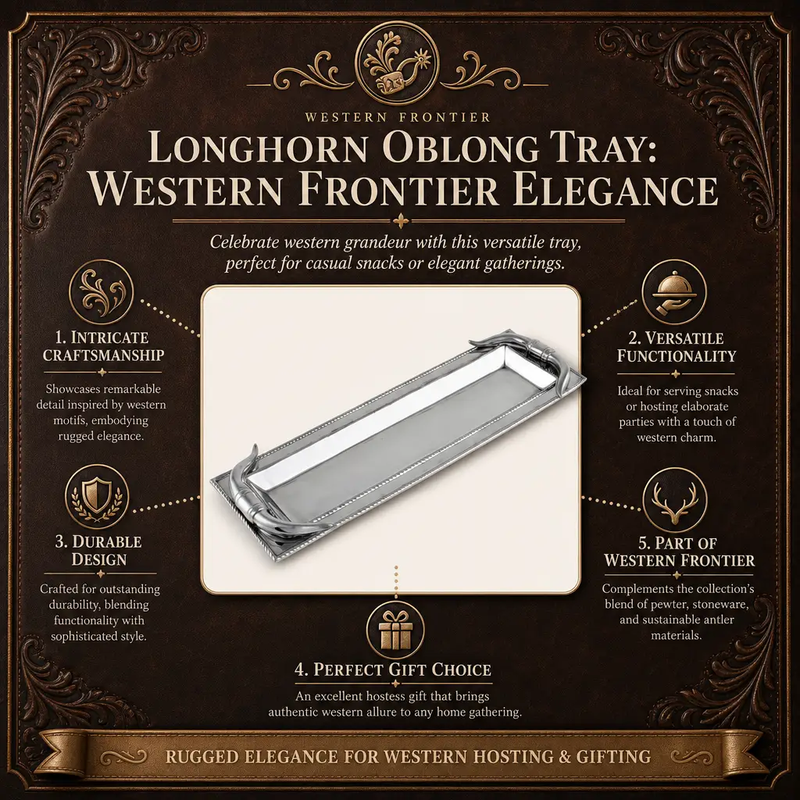 Longhorn Oblong Tray, photo 15 of 15