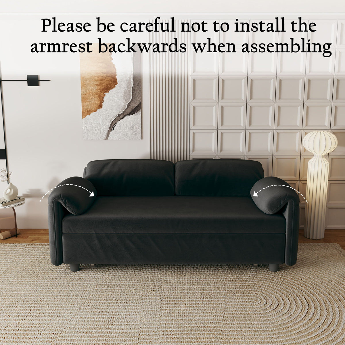 Sofa, Dual Purpose Lounge With Retractable Queen Size Bed, photo 9 of 40