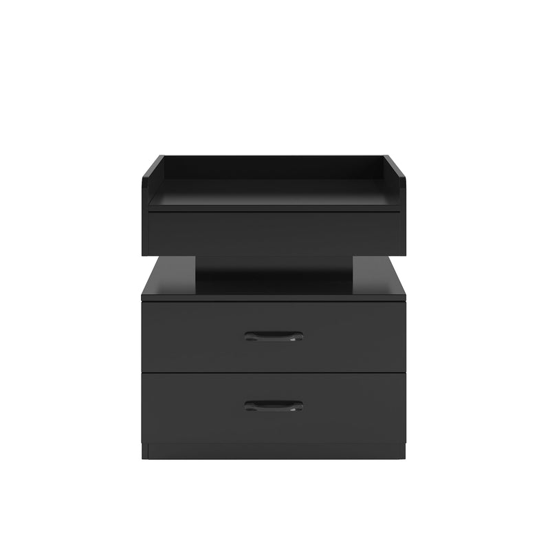 1 Set Nightstand with Adjustable LED Strip Light, photo 10 of 10