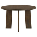 Strouse 5-piece Dining Set Black and Walnut