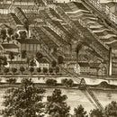 Vintage Map of Reading, Pennsylvania 1881