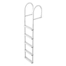 Removable Dock Ladder, 5 Steps, Aluminum Alloy Pontoon Boat Swim Ladder by HouseOfZazla