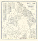 Vintage Map of Monterey, California 1920