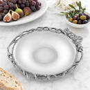 Grape Open Vine Vegetable Dish by Arthur Court Designs