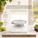 Grape Open Vine Vegetable Dish by Arthur Court Designs