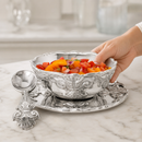 Fleur-De-Lis Condiment Server by Arthur Court Designs
