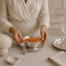 Fleur-De-Lis Condiment Server by Arthur Court Designs