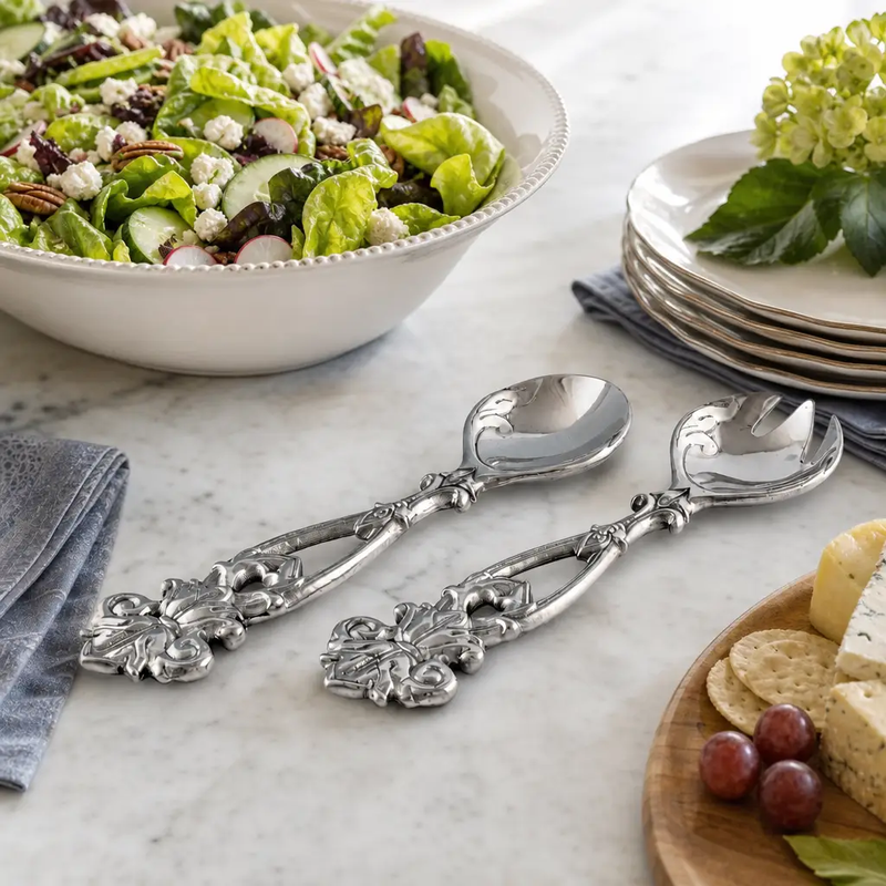 Fleur-De-Lis Open Serving Set, photo 6 of 11
