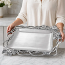 Grape Open Vine Rectangle Tray by Arthur Court Designs